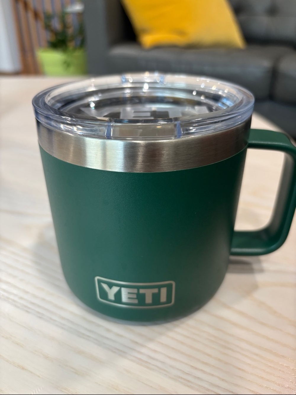 Yeti Green Insulated 14 oz Mug